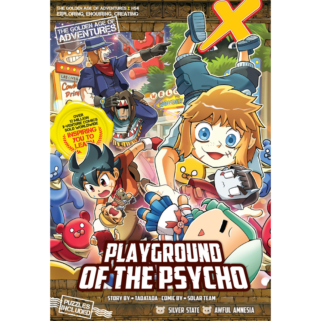 X-VENTURE The Golden Age Of Adventures 54: Playground Of The