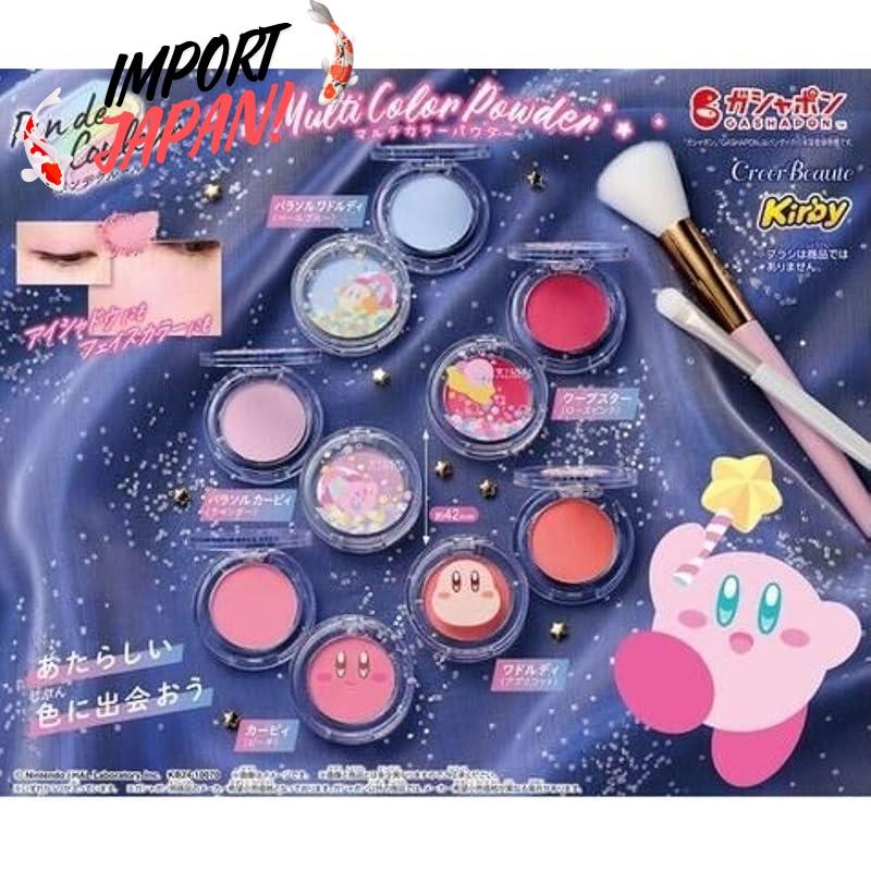 【Direct from Japan】Pon de Kuru Star Kirby Multi-color Powder × Set of ...