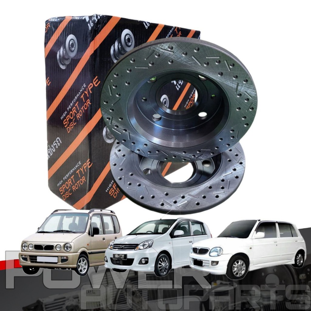 ORIGINAL TF THAILAND SPORT DISC ROTOR PHOSPHORUS QUALITY - PERODUA ...