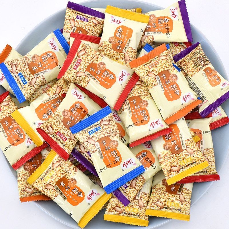Fried Rice Small Package Thai Flavor Beef Flavor Original Flavor Fried ...