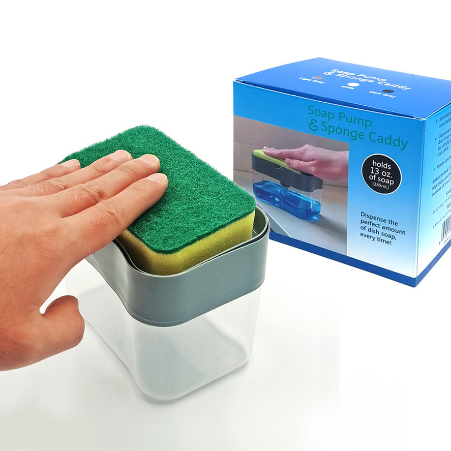 Box Box Automatic Liquid Dispenser Pot Brush Box Liquid Cleaning Pot ...