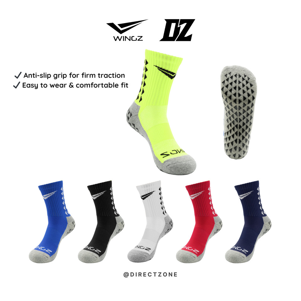 Wingz Sport Anti-Slip Socks - Wingz WZ-9300 | Shopee Malaysia
