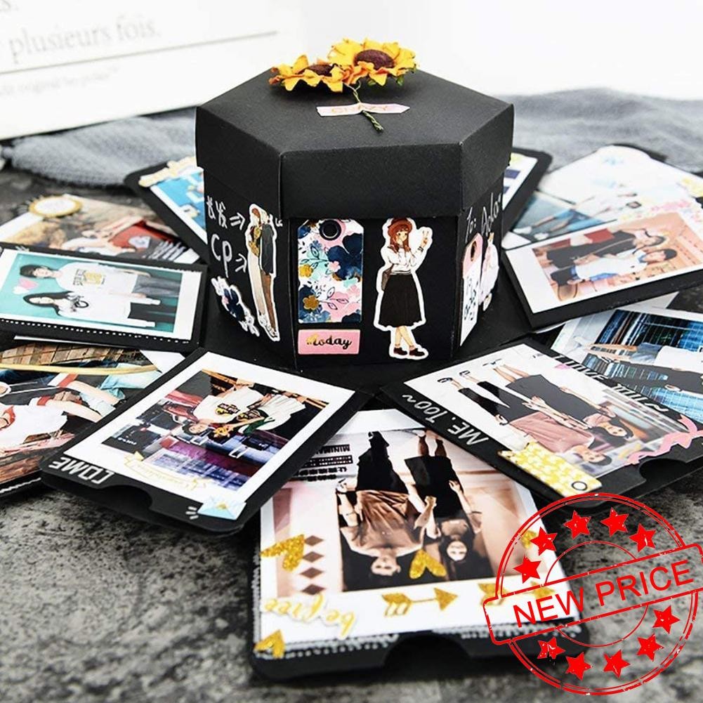 New Photo Album Box Diy Scrapbook Lovely Surprise Explosion Couple ...