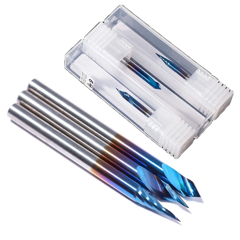 Milling Tools Pack Featuring Three High Performance Router Bits in V ...