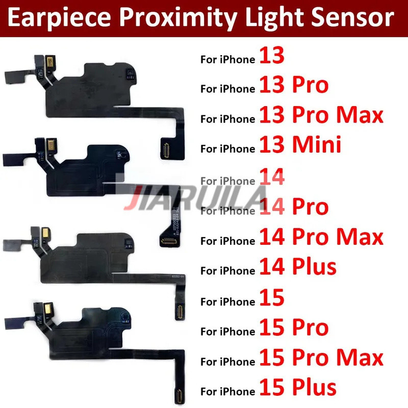New Front Ear Earpiece Speaker Proximity Light Sensor Flex Ribbon Cable ...