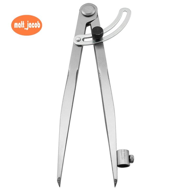 8 Inch Compass 200mm Precision Wing Divider Scribe Tool with Pencil ...