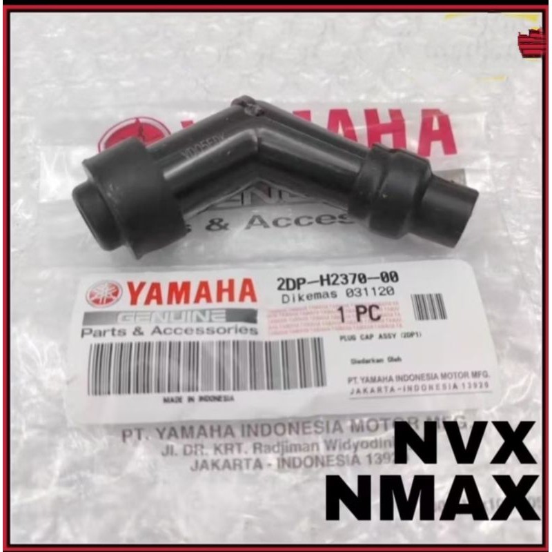 100% ORI] N MAX NMAX NVX155 NVX V1 V2 PLUG CAP KEPALA PLUGS 2DP H2370 ...