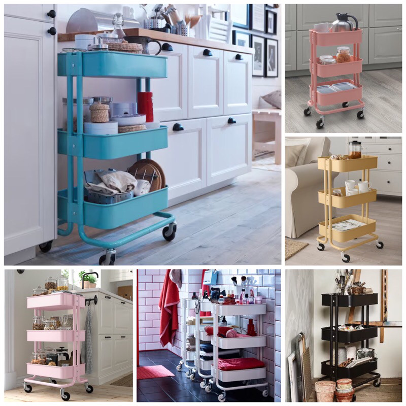 [ORIGINAL] 🇸🇪 IKEA Trolley 3-tier | RASHULT | RASKOG | Shopee Malaysia