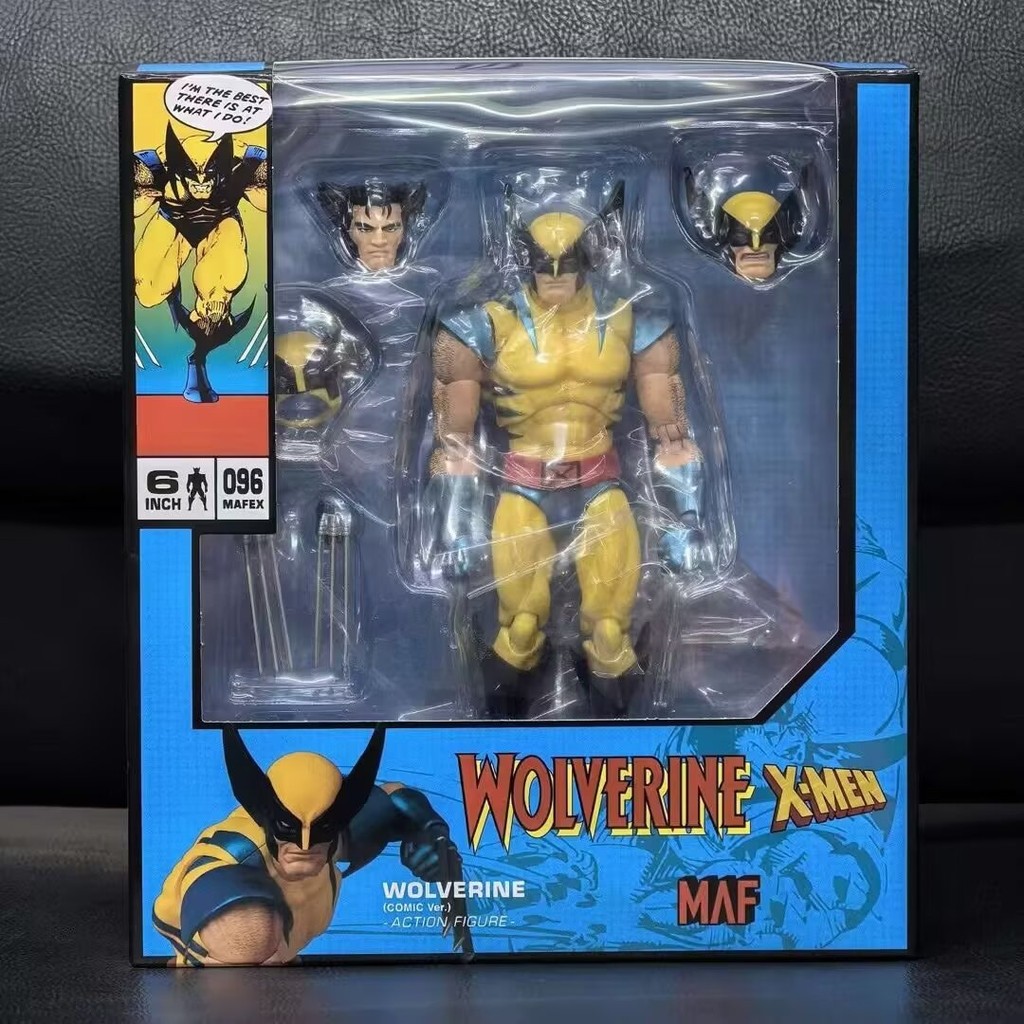 Mafex 096 Wolverine Comic Version KO Mafex 138 Wolverine Action