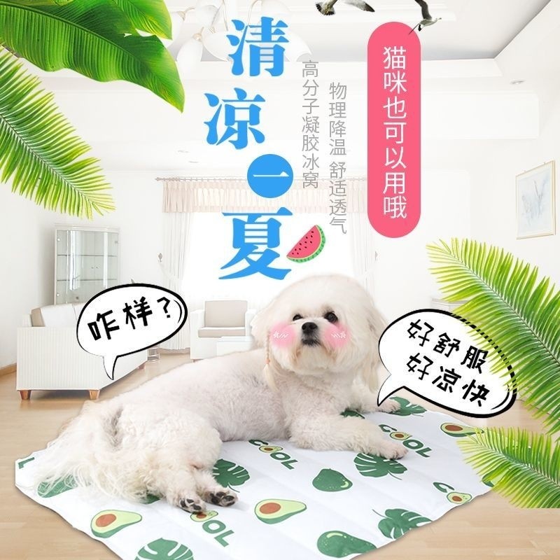 Summer Pet Ice Mat Summer Cooling Cat Ice Mat Summer Dog Mattress Tear ...