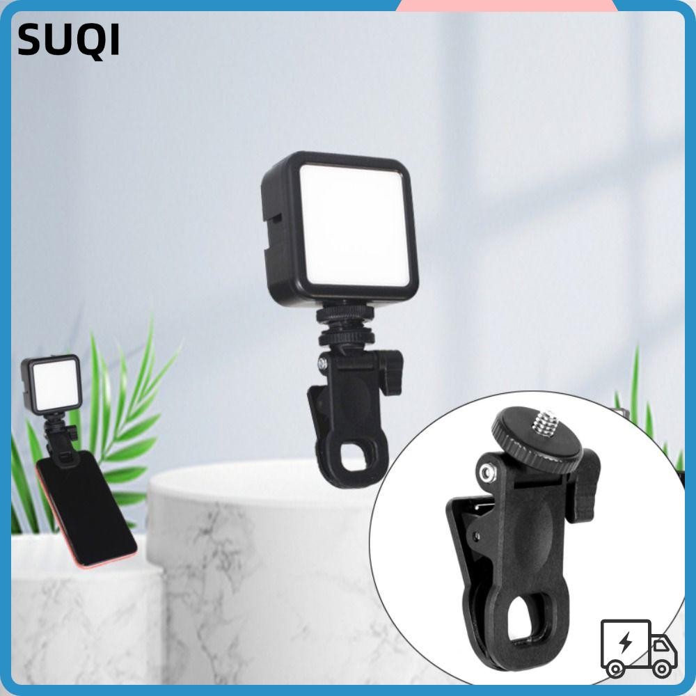 LUCKY-SUQI 2 Pcs Mini Fill Light Clip, Portable 1/4 Screw Mount Camera ...