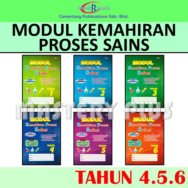 MODUL KEMAHIRAN PROSES SAINS TAHUN 1 2 3 4 5 6 KSSR SEMAKAN 2025 ...