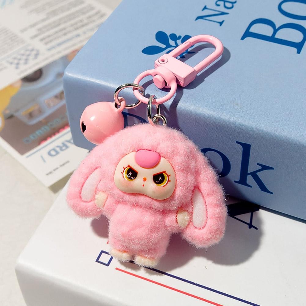 Cartoon Baby Three Years Keychain Cute Big Ears Doll Keychain Pendant ...
