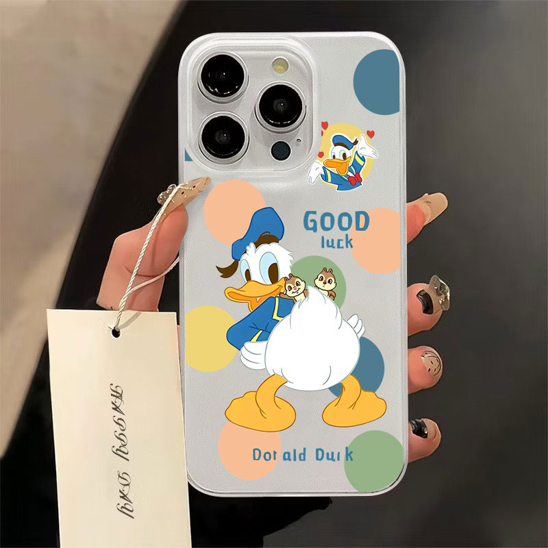 Compatible For iPhone 16 Pro Max Phone Case 15 14 13 12 11 Donald Duck