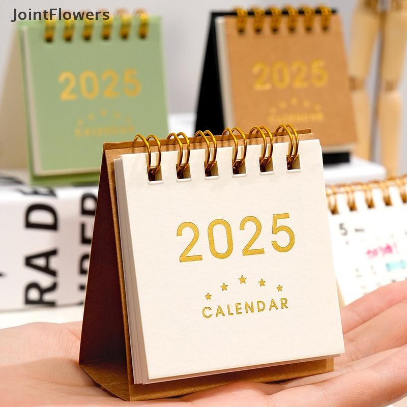 JSMY Simple Mini 2025 Calendar Office School Supplies Desk Daily Memo ...