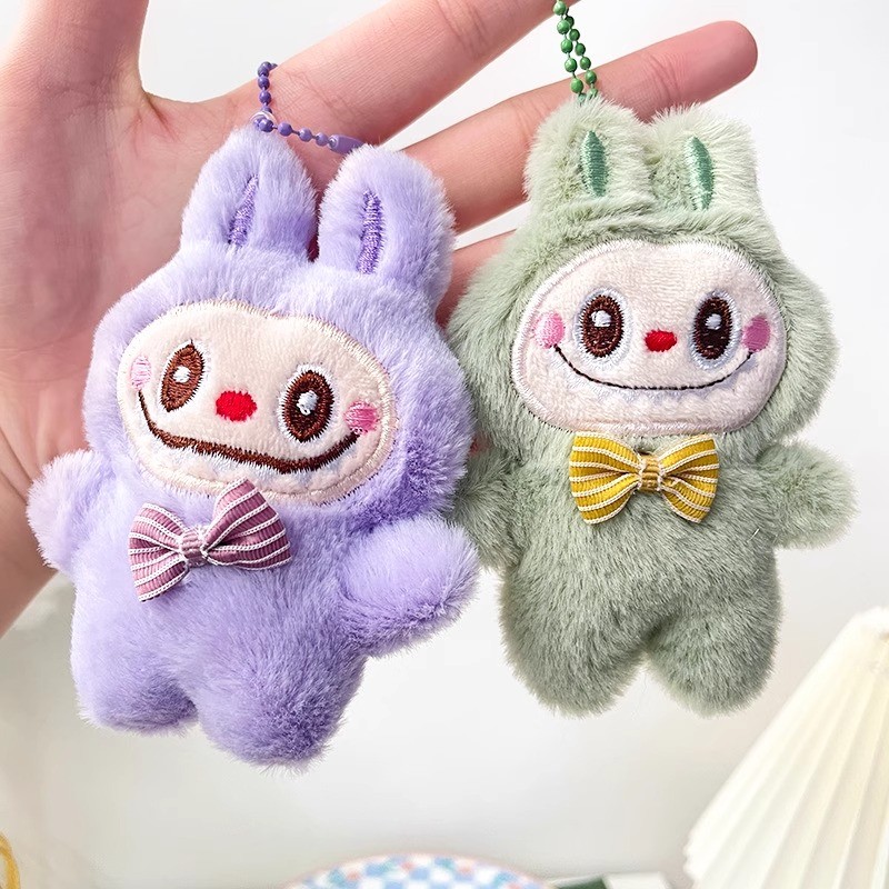 GANTUNGAN Labubu Keychain, Labubu Doll Bag Chain! Cute and adorable ...