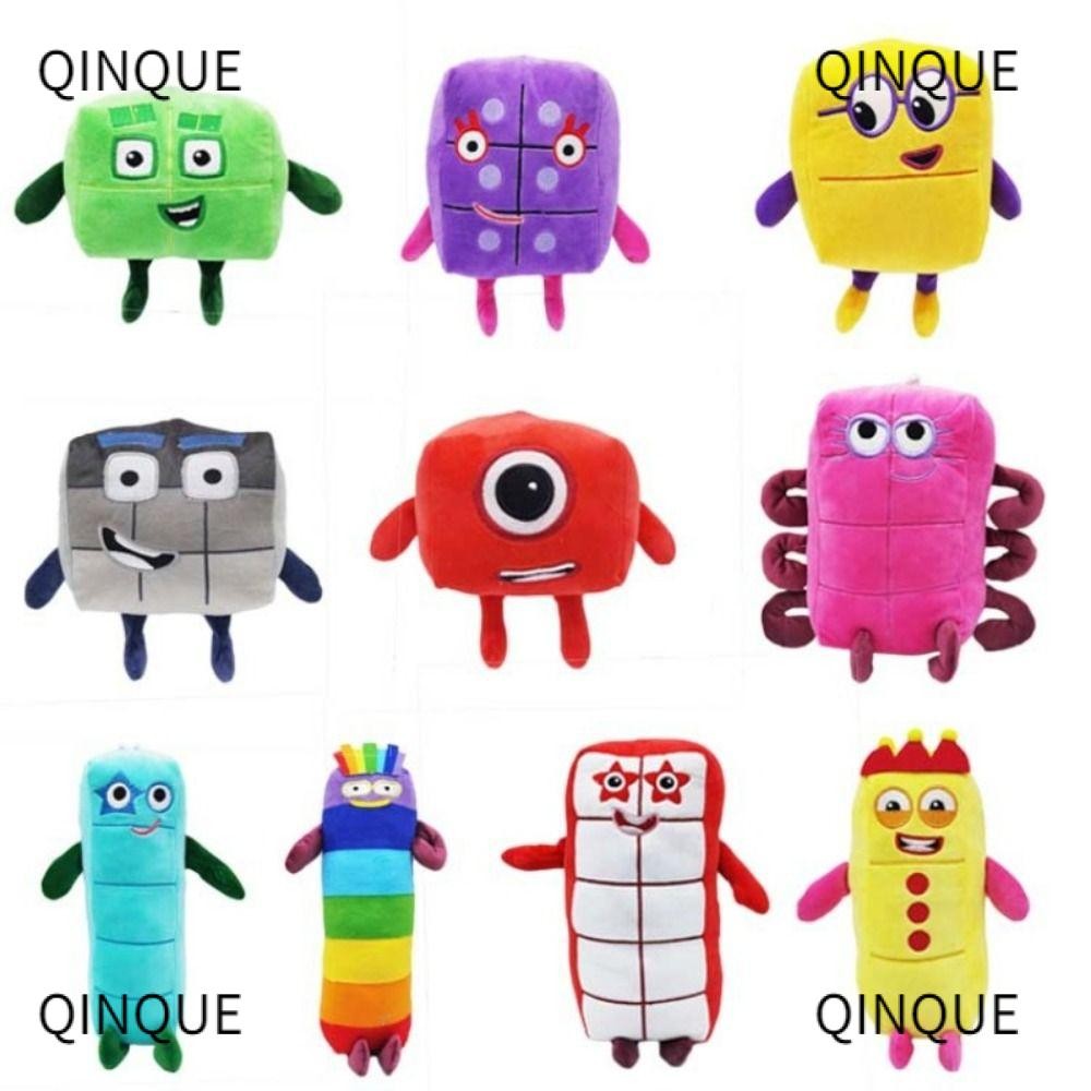 QQIN Numberblocks Plush Toy, Children Math Enlightenment Decoration ...