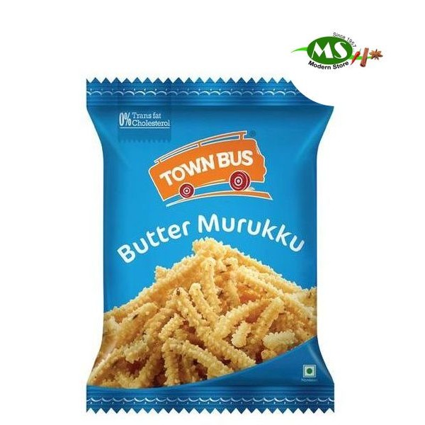 Town Bus Snacks Butter Murukku Flavour 170g | Shopee Malaysia