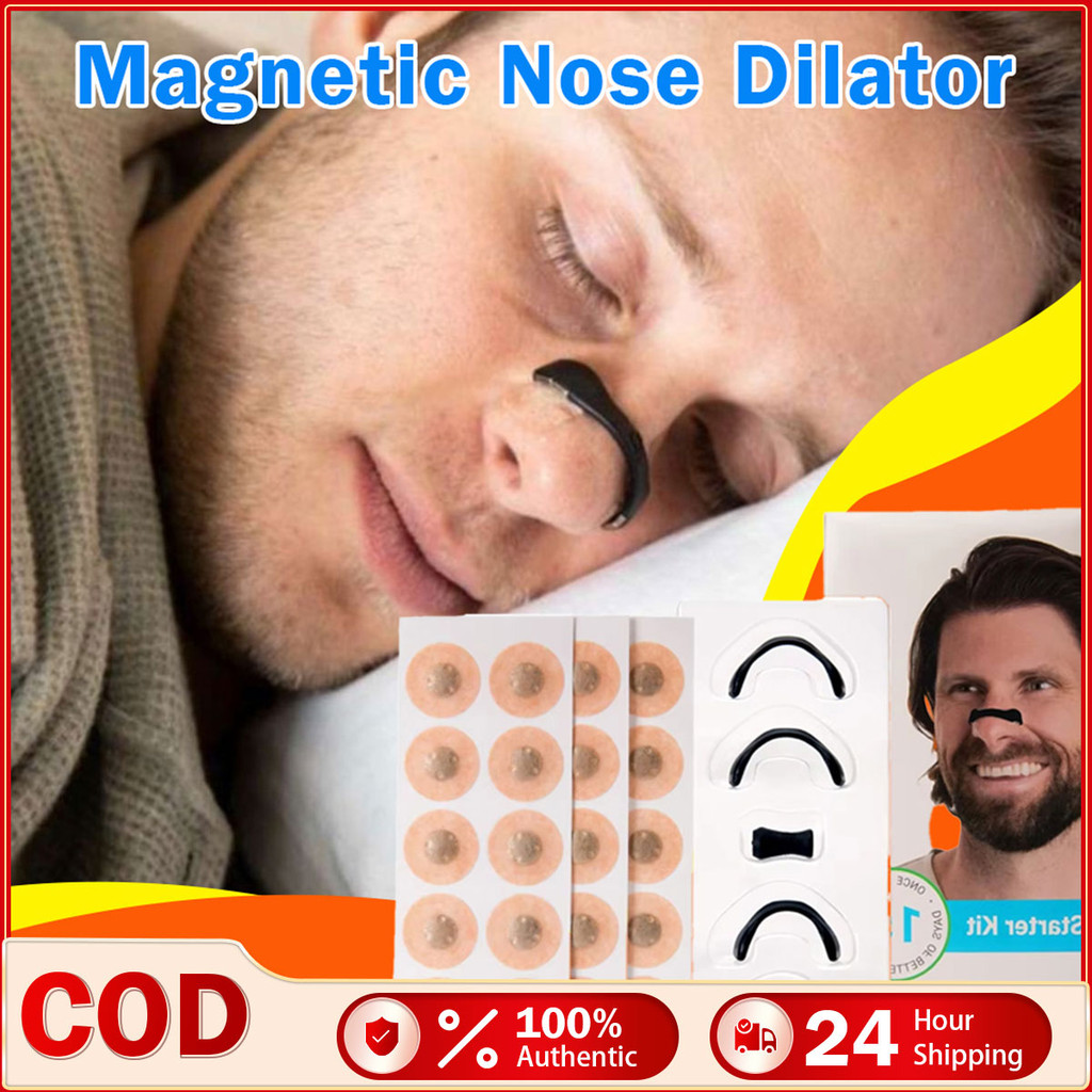 thumbnail image 2 of 30pc Magnetic Nasal Breathing Nose Dilator Starter Kit – Anti-Snore, Sleep Aid, Unbranded 2 of 3