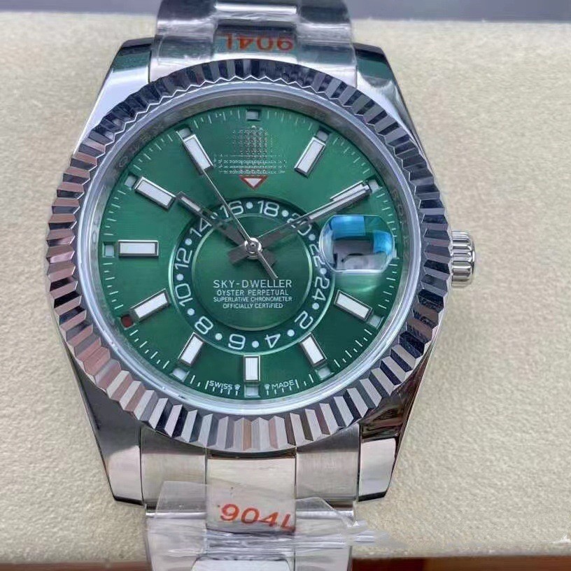 Preferential Skywalker 9001 Column Series Swiss Dual Time Zone NObo Men ...