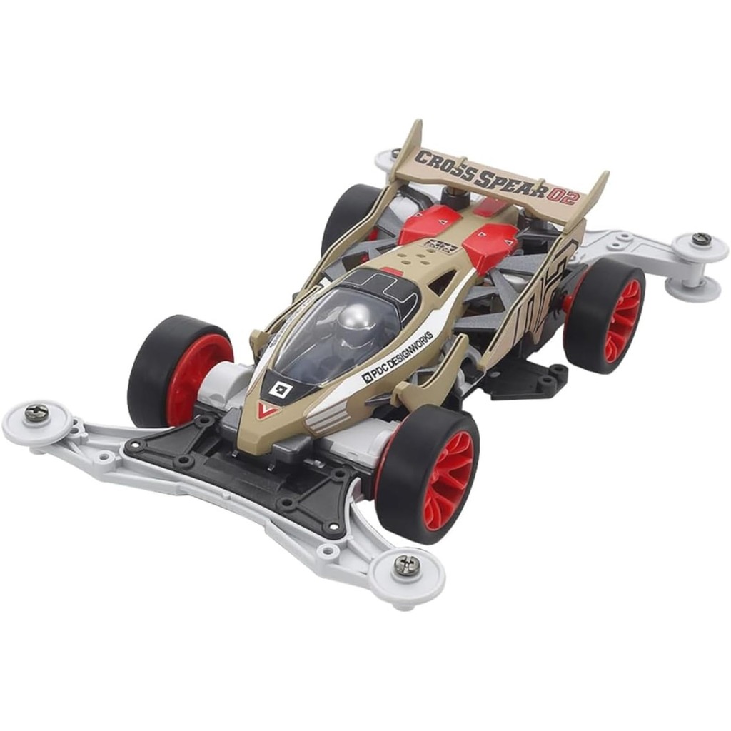 Tamiya Racer Mini 4WD Series No.104 Cross Spear 02 VZ Chassis 18104 ...