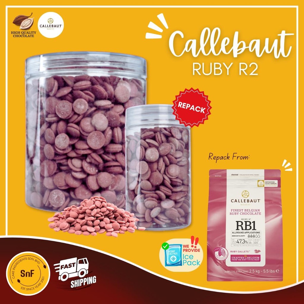 Ruby Callebaut Chocolate Premium Ruby Chocolate Ruby Callebaut ...