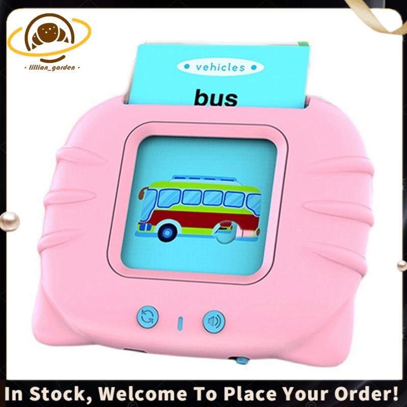 Learning Talking Flash Cards Early Educational Toys Baby Learning ...