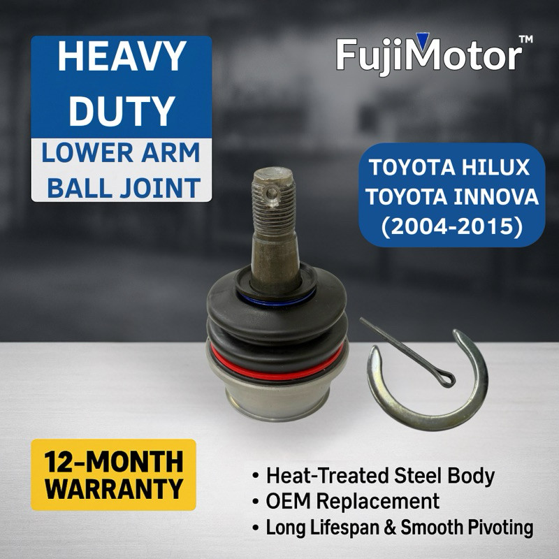 *12MONTHS WARRANTY* FUJIMOTOR TOYOTA HILUX KUN25 INNOVA TGN40 LOWER ARM ...