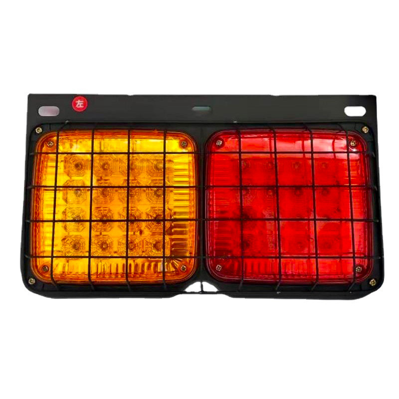 1 Pair 24V Waterproof General Truck Lorry Trailer LED Tail Light with ...