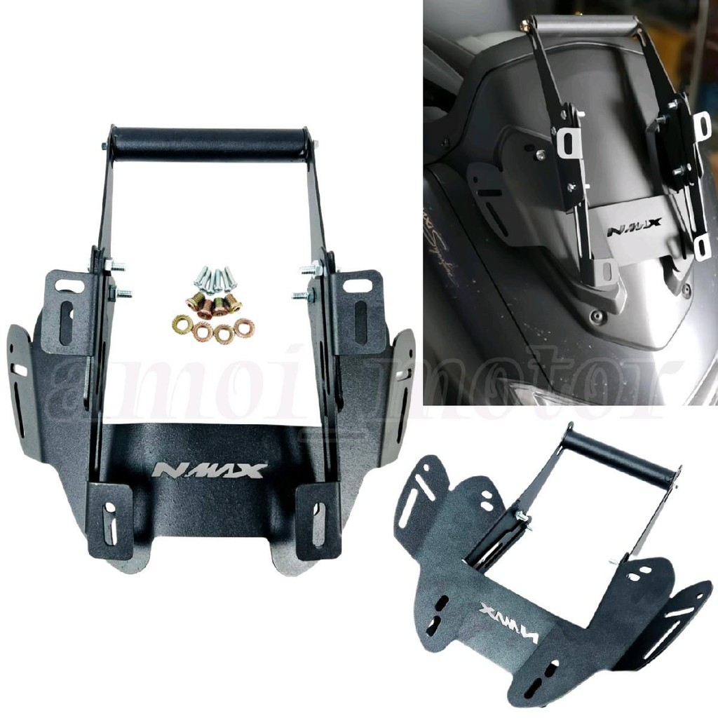 Nmax 2020 Nmax Cell Phone Holder NMAX V1 V2 VISOR BRACKET