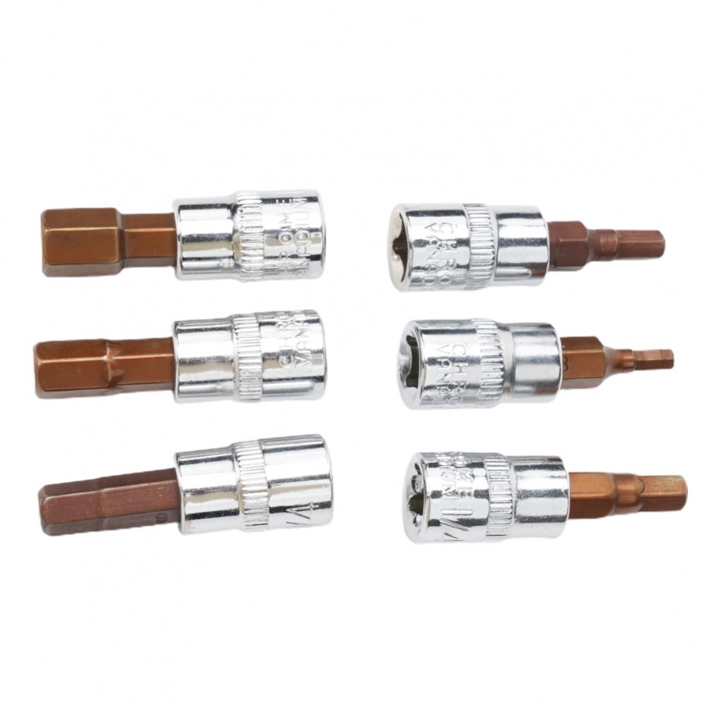 Socket Inner Screwdriver Tools 1/4 Inch 1Pcs Drive H7 H8 6.35mm / 1/4 ...