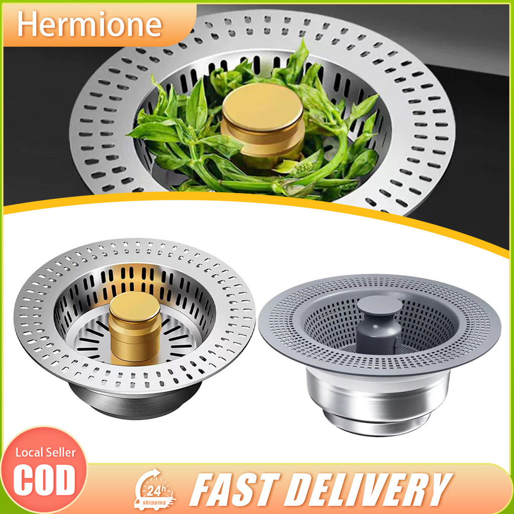 Stainless steel Kitchen sink filter for vegetable washing deodorant ...
