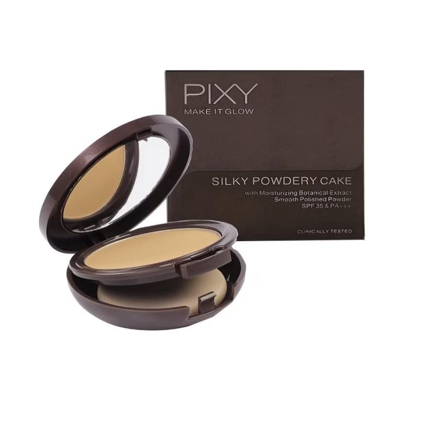 Pixy Glow Powdery Cake 101 Light Beige | Shopee Malaysia