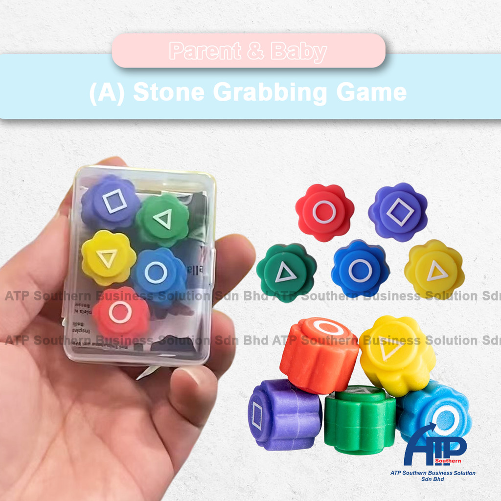 Traditional Korean Stone Picking Game Set Fun Folk Throwing Grabbing ...