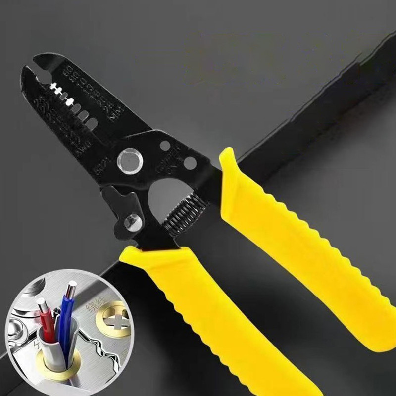 SUM New al Wire Crimper Pliers Cable Cutter Adjustable Automatic ...