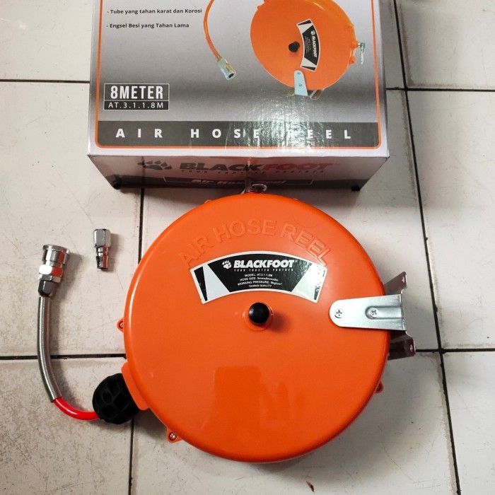 Air HOSE REEL WIND HOSE ROLLING COMPRESSOR HOSE, 8M TAIWAN COMPRESSOR ...