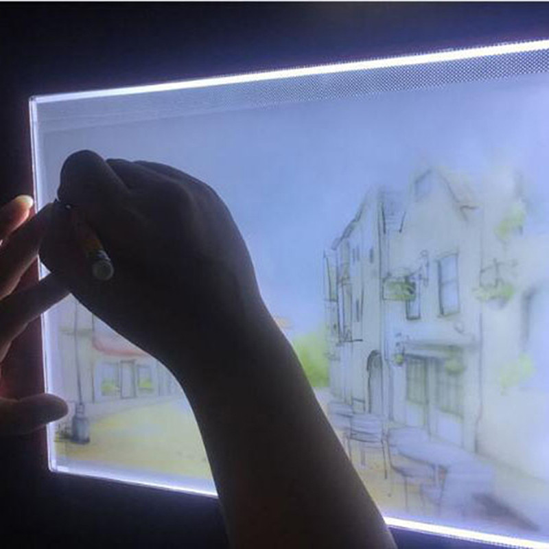 guyumao A5 led drawing tablet thin art stencil drawing board light box ...