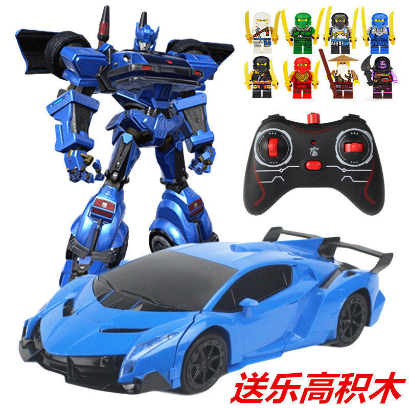 Influencer Same Style Toys Children Boys Deformation Remote Control Car ...