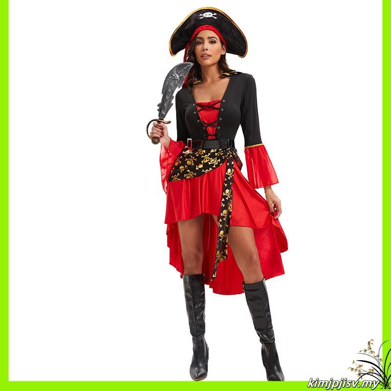 Dress For Women Pirates Of The Caribbean Cosplay Uniform Suits 