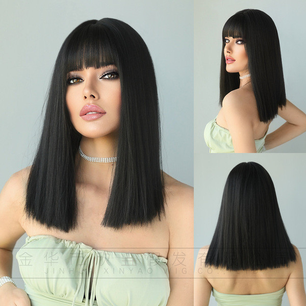 rambut palsu perempuan rambut palsu 假發 LISA rambut palsu yang sama ...