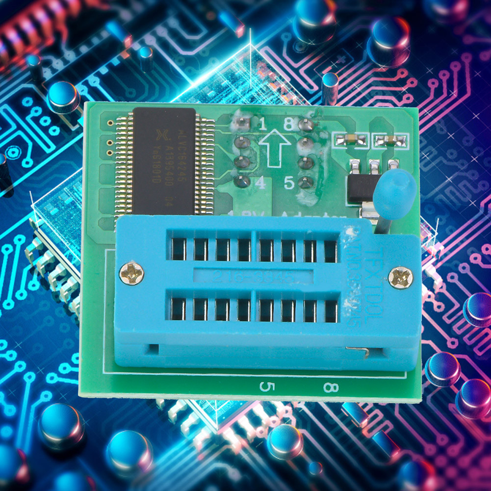 Akozon Adaptateur de Programmeur de Puce PSOP44 à DIP44/SOIC44, Convertisseur de Prise de Test IC PSOP44 à DIP44/SOIC44