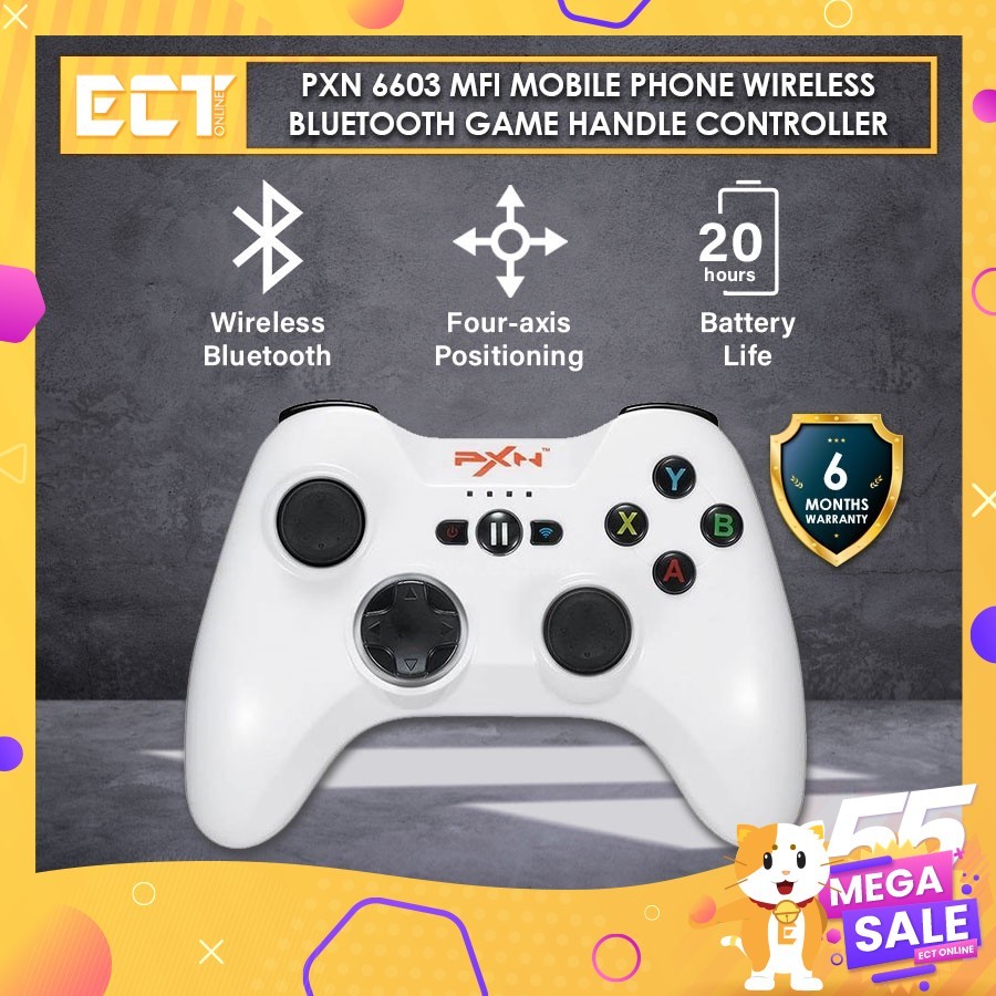 PXN 6603 MFI Mobile Phone Wireless Bluetooth Game Handle Controller ...