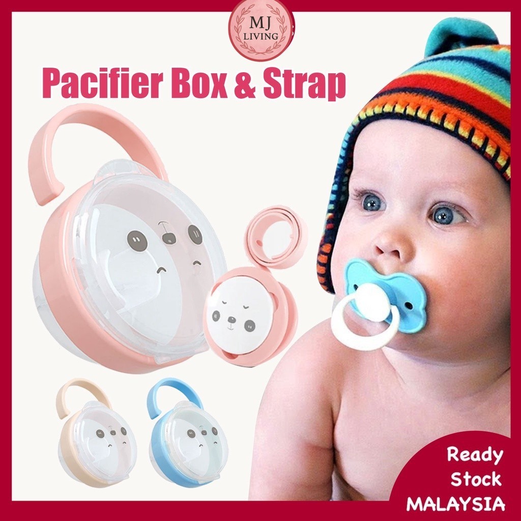 Baby Pacifier Storage Box Infant Soother Nipple Container Case Teether ...