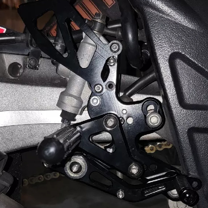 For Honda CB650F CBR650F CB650R CBR650R Adjustable Rider Rear Sets ...