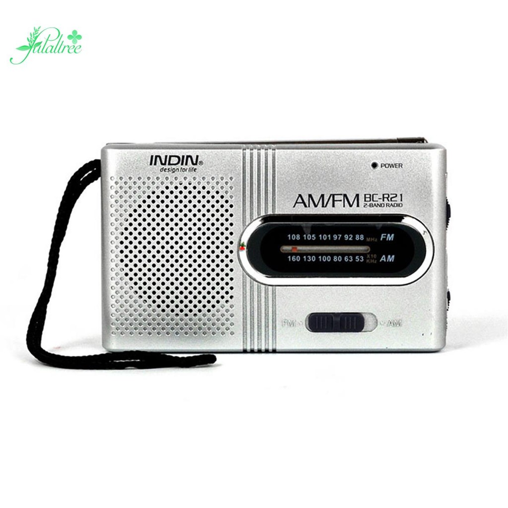 BC-R21 Portable Mini Am Fm Radio Stereo Speakers Music Player Dual Band ...