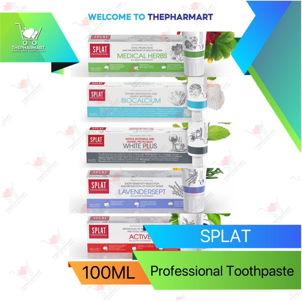 SPLAT Professional Series Toothpaste (100ML) | Shopee Malaysia