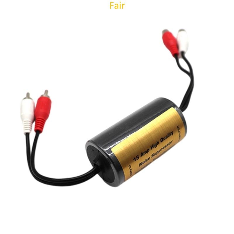 Sirxlevcy 1 PCS Ground Loop Audio Isolator Noise Suppressor Isolateur Audio Signal Noise Reducer