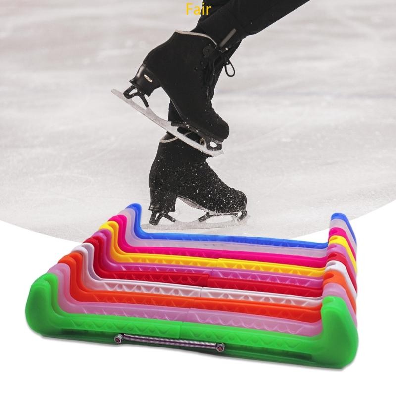 Protège-lames De Patins à Glace Réglables – Housse De Protection Rigide Noire