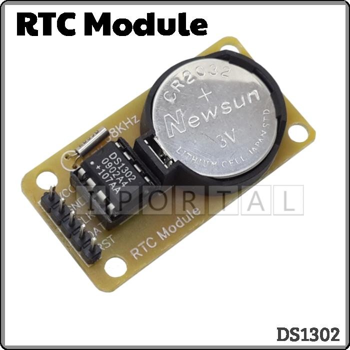 Arduino DS1302 RTC Real Time Clock Module with Battery CR2032 | Shopee ...