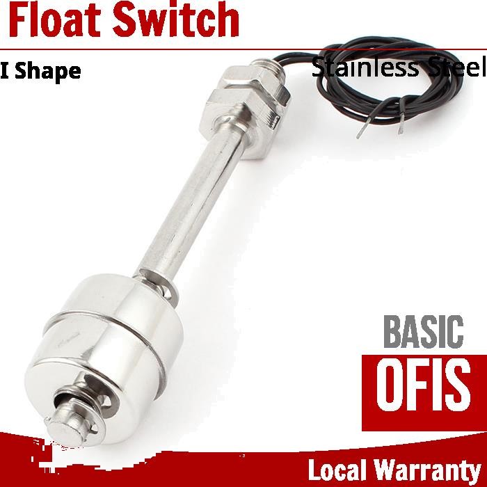 Float Switch SUS 304 Tank Water Level I or L Type Shape Sensor 100mm ...